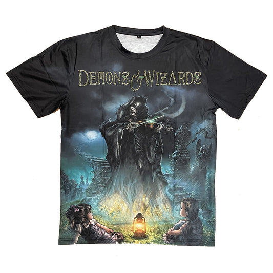 DEMONS & WIZARDS The Fiddler Sublimated Multicolor T-Shirt