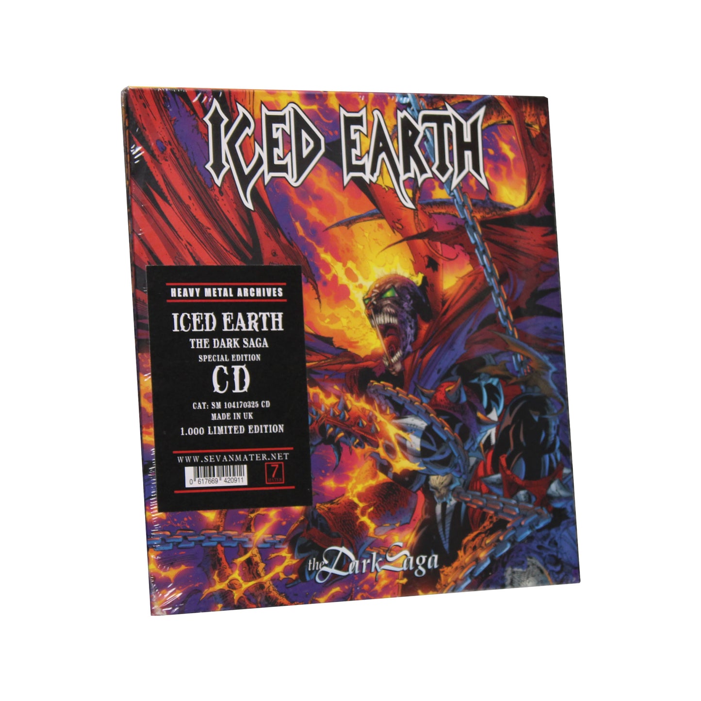 ICED EARTH The Dark Saga Special Edition CD (Signed)