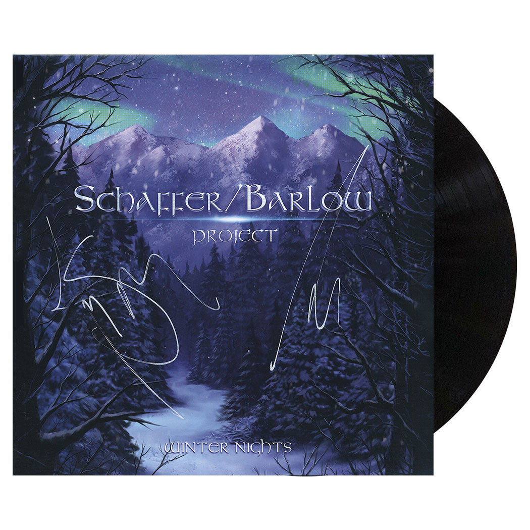 ICED EARTH Schaffer Barlow Project Vinyl LP - Black (Signed)