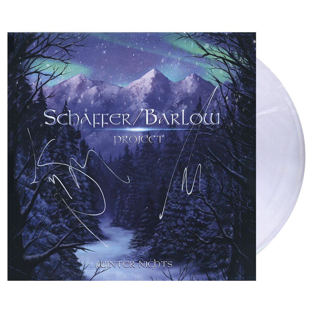 ICED EARTH Schaffer Barlow Project Vinyl LP - Metallic Swirl (Signed)