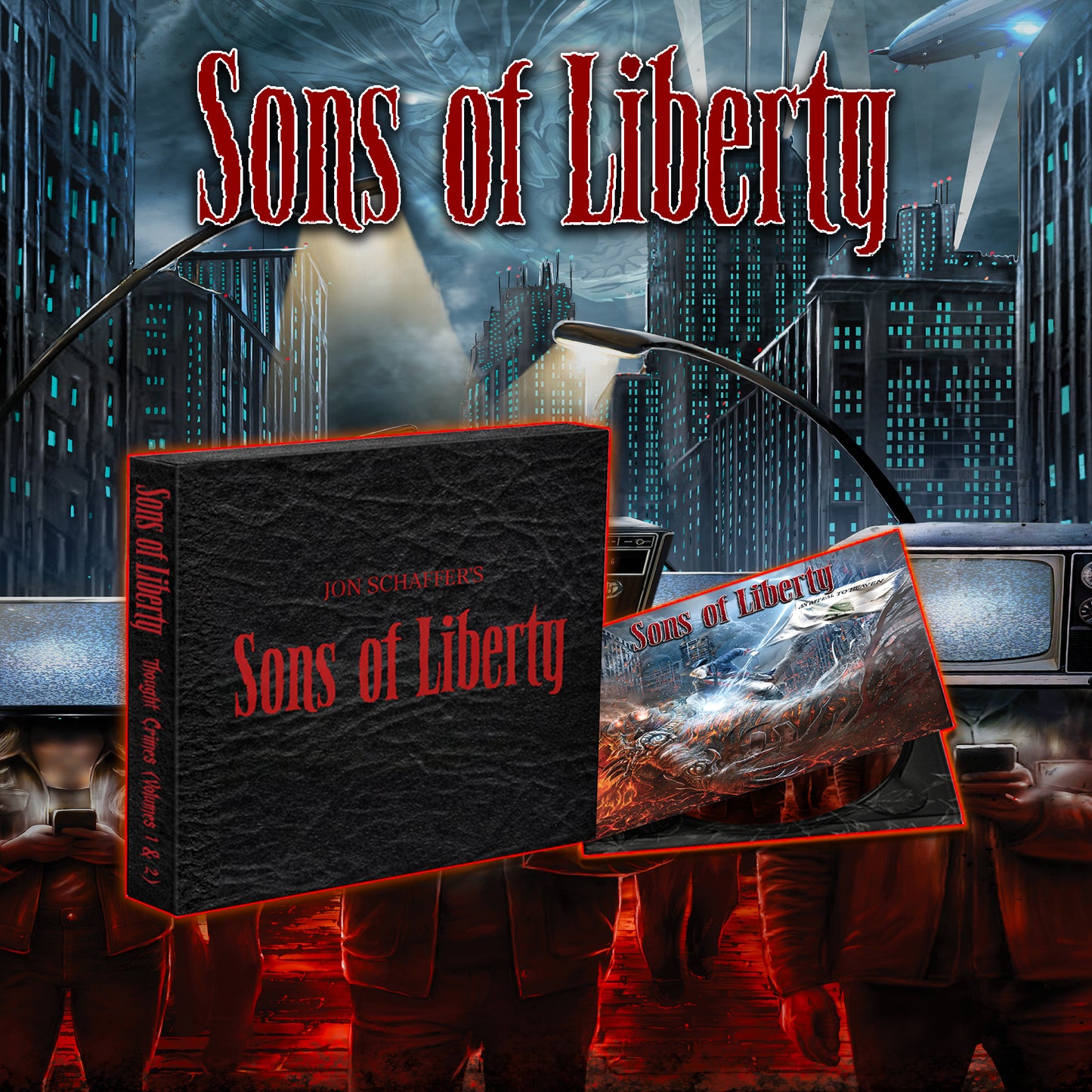 Sons of Liberty (Thought Crimes Volumes 1 & 2) Leather Box Collector's Edition CD