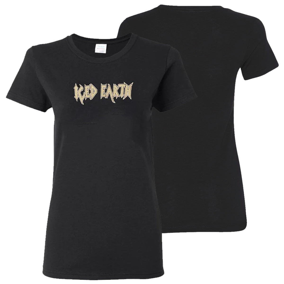 ICED EARTH Logo Ladies T-Shirt