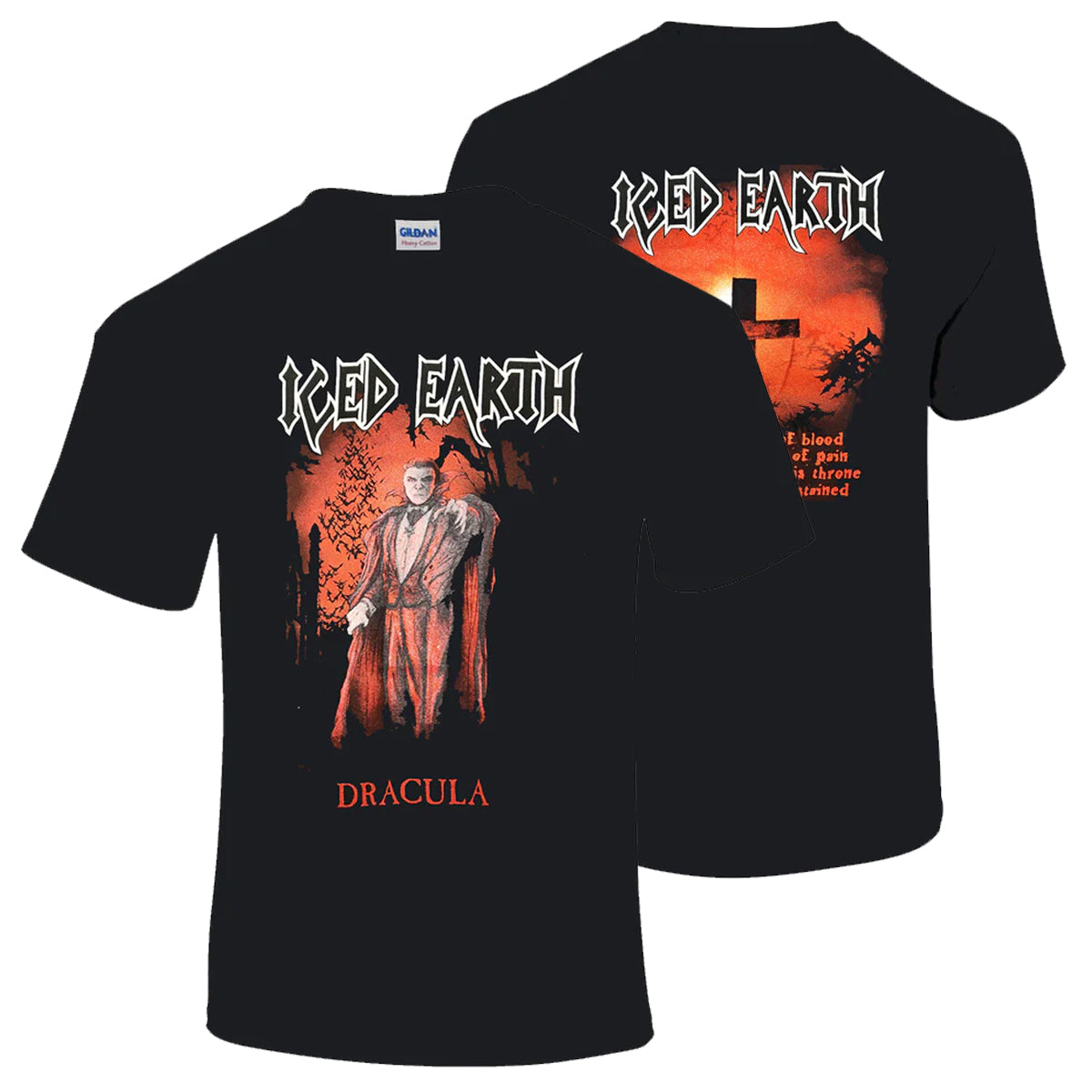 ICED EARTH Dracula T-Shirt