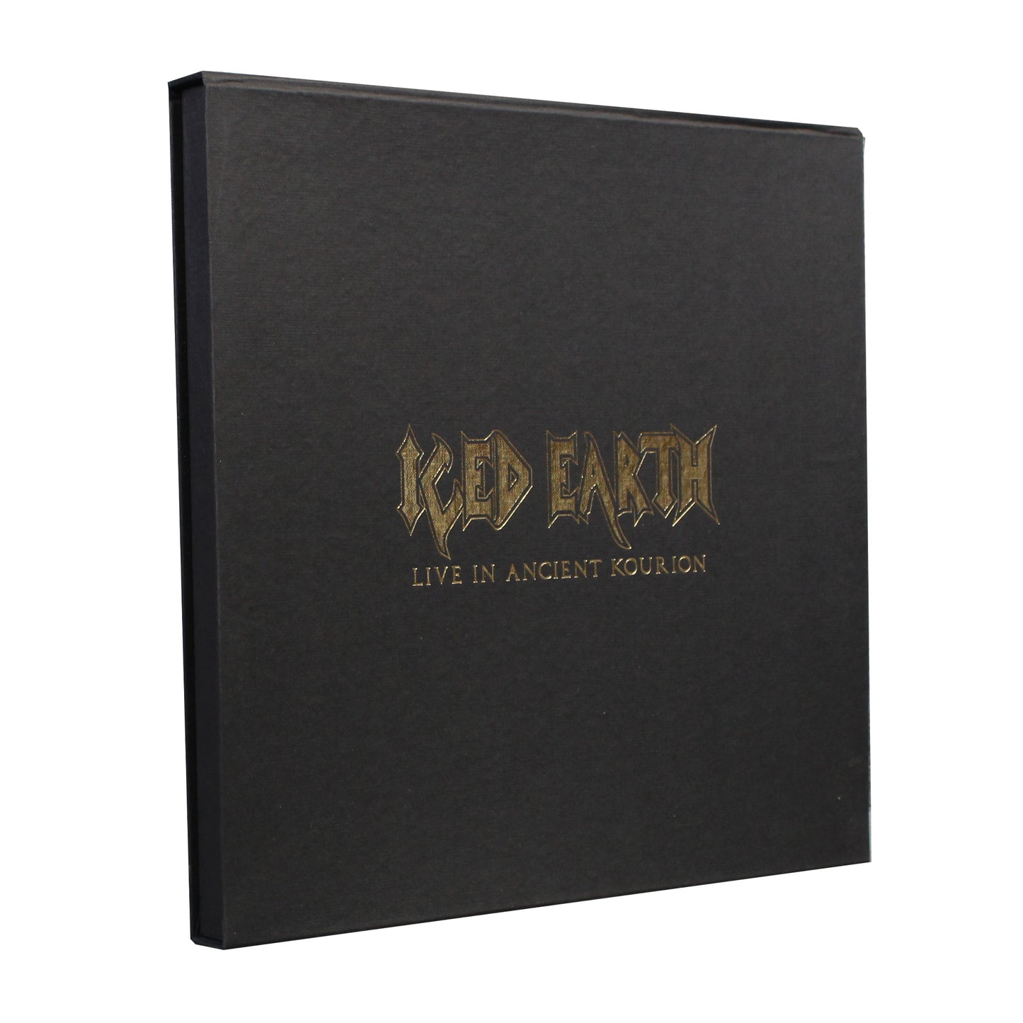 ICED EARTH Live in Ancient Kourion Limited Edition Box Set - Gold Vinyl (Signed)
