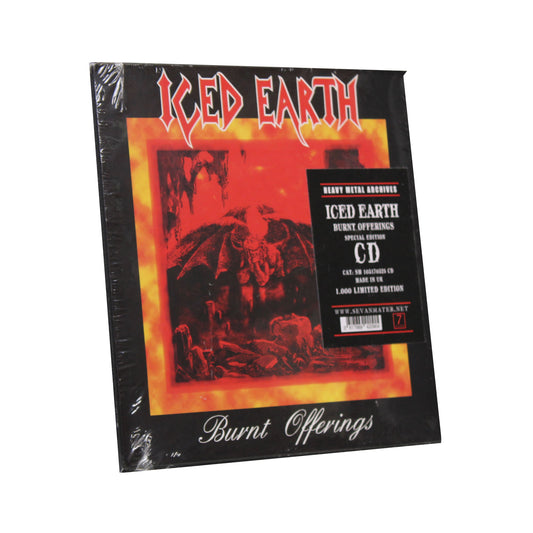 ICED EARTH Burnt Offerings Special Edition CD (Signed)