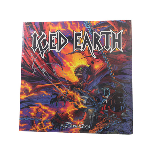 ICED EARTH The Dark Saga Vinyl LP - Black (Signed)