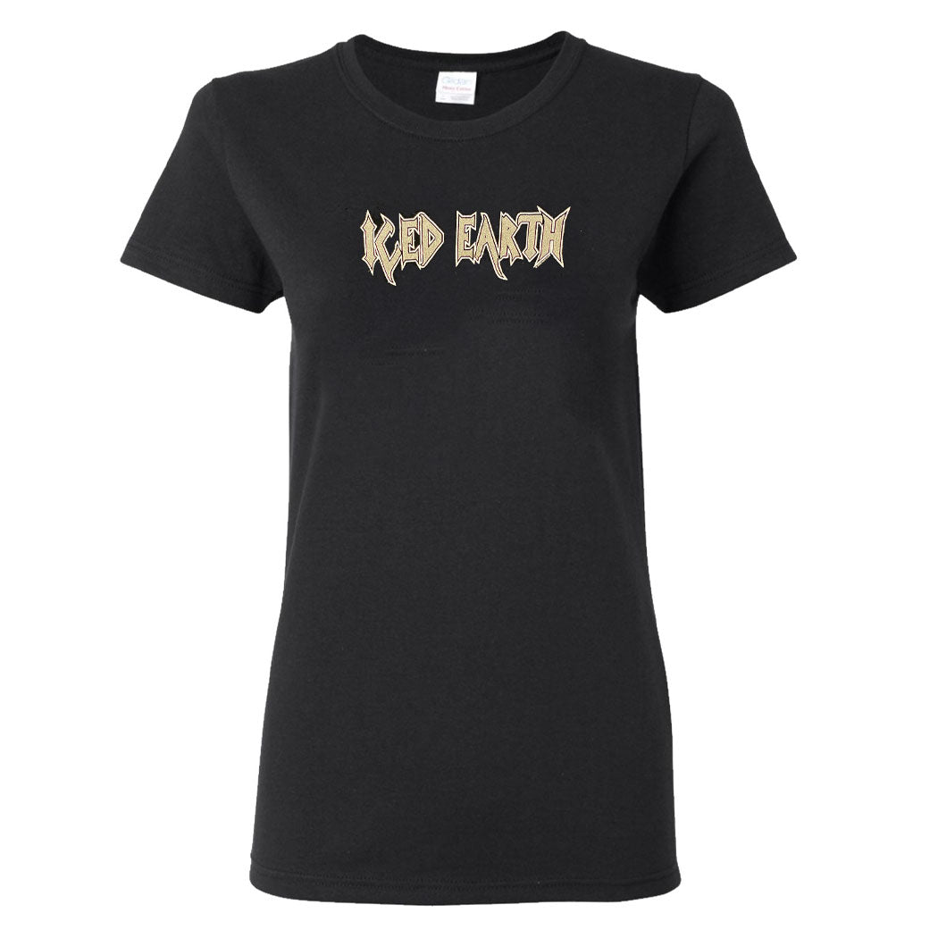 ICED EARTH Logo Ladies T-Shirt