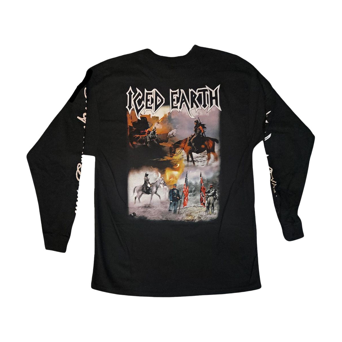 ICED EARTH War Scene Long Sleeve Shirt