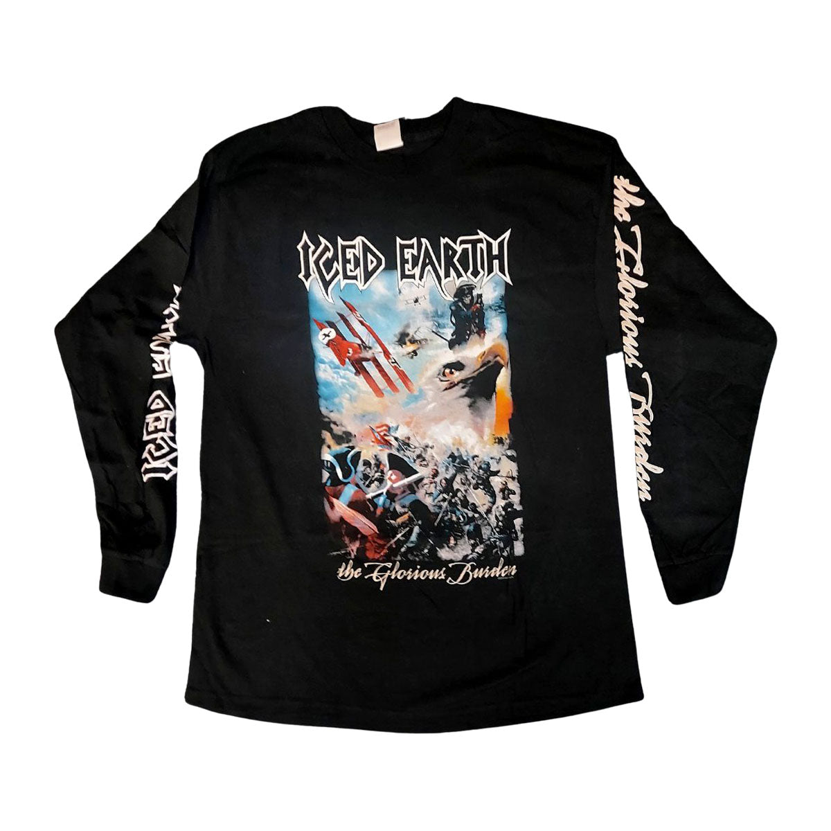 ICED EARTH War Scene Long Sleeve Shirt